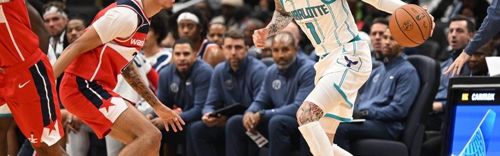 鲍尔38+13+13布里奇斯22分 黄蜂击败奇才