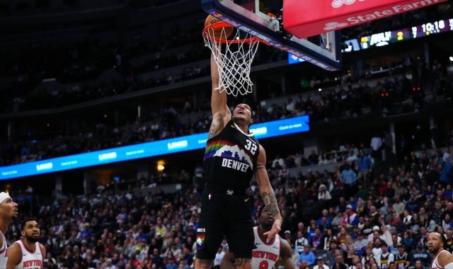 约基奇空砍38+8阿奴诺比34分 尼克斯39分大胜掘金