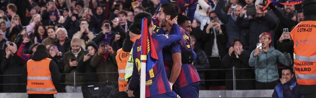 西甲积分榜：巴萨2:0豪取八连胜，甩皇马4分，马竞3:0攀升第三