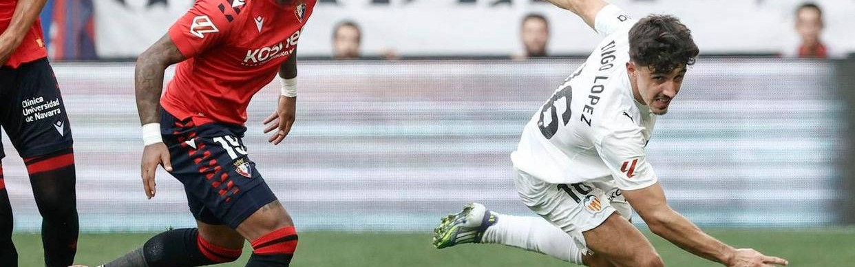 25岁曼联旧将闪耀西甲，一剑封喉助瓦伦西亚逆转奥萨苏纳