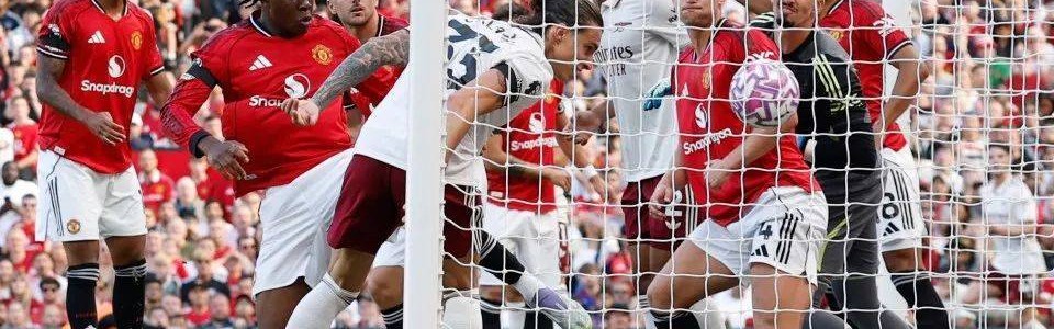 曼联遭争议判罚0-1阿森纳！2亿锋线未解最大问题，阿莫林否认选错门将