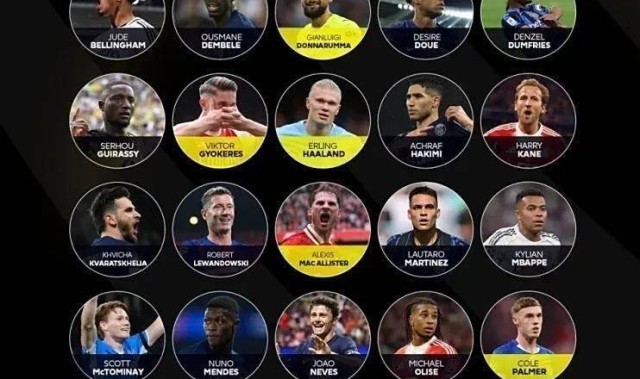 巴黎赢麻了！13项大奖官宣，男足金球奖无悬念，13人首提名