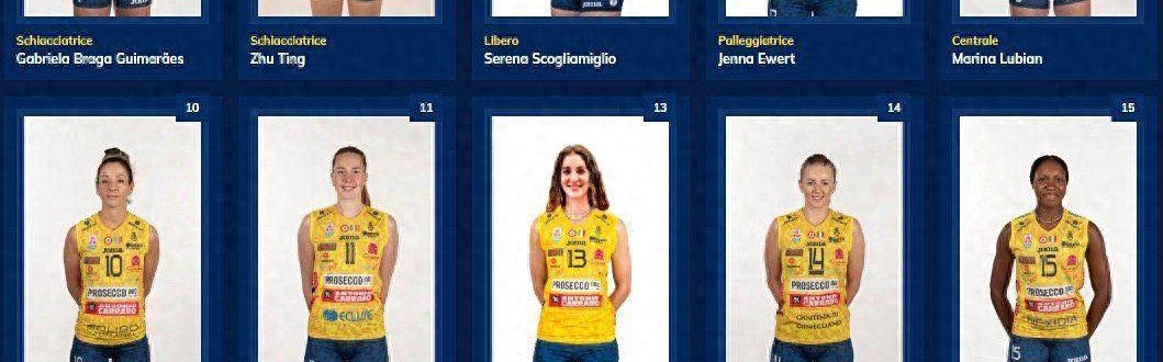 朱婷再度冲击大满贯！科内利亚诺新赛季阵容公布，欧冠分组揭晓