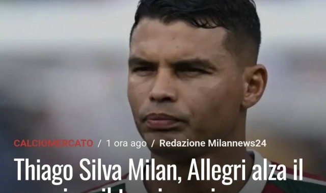 意甲媒体透露：米兰管理层和主教练闹分歧，管理层看好伊泽斯，而阿莱格里看好蒂亚戈·席尔瓦