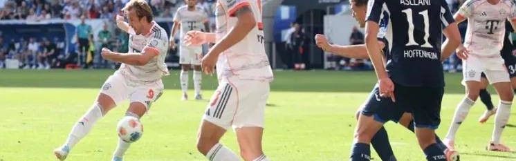 拜仁7连胜开局！德甲跨季14场不败，3战霍芬海姆全胜，凯恩戴帽