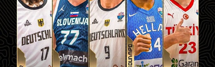 欧洲杯最佳阵容:东契奇字母哥领衔 德国两人入选